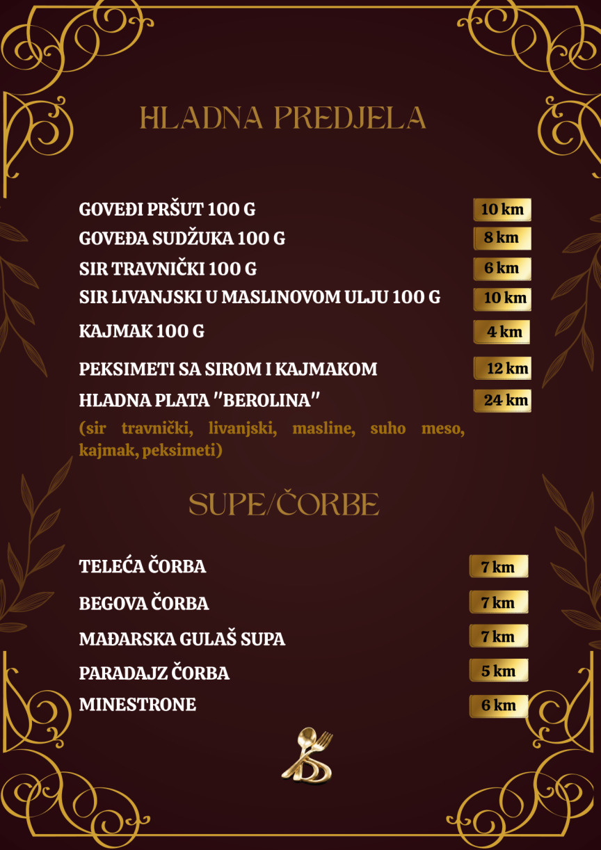 Bosanski meni strana 3