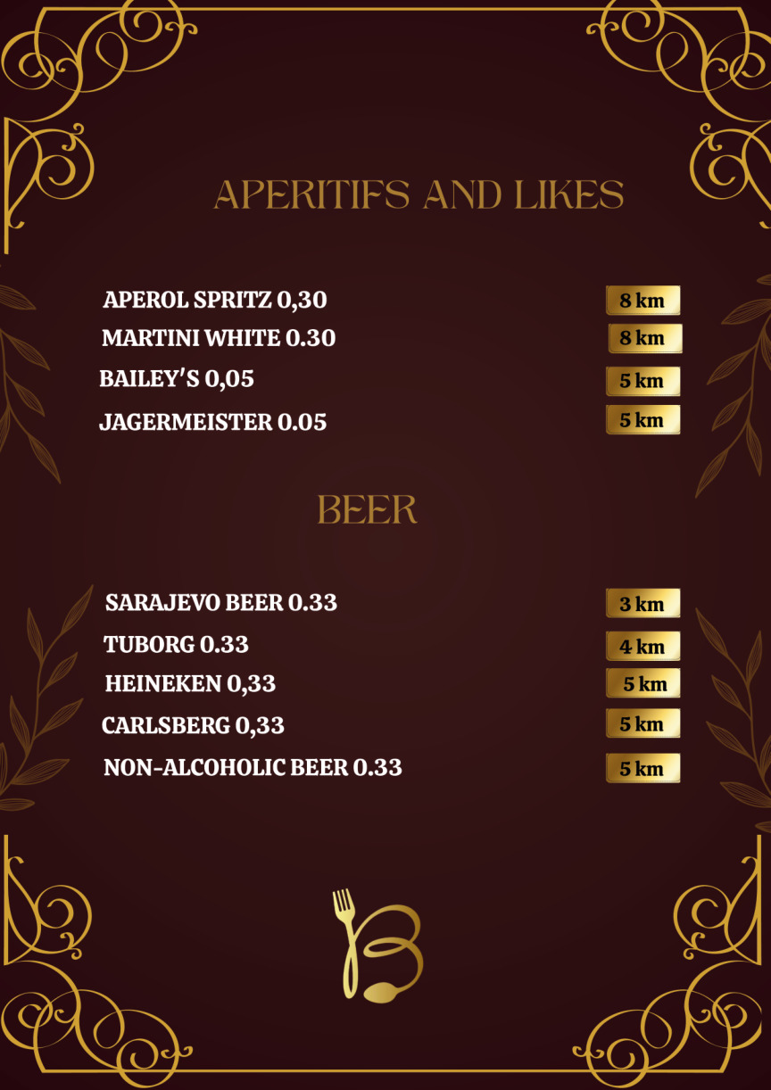 English menu page 15